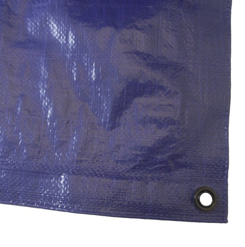 Budget Tarpaulin 110gsm, 14.0m x 9.0m Blue/Olive Green