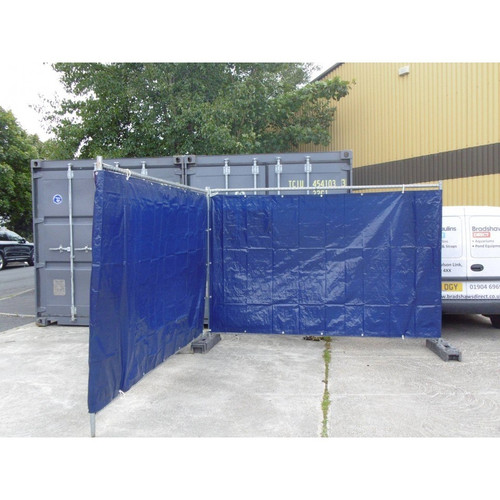 Fence Tarp Standard 1.76 x 3.41m Blue - Pack of 20