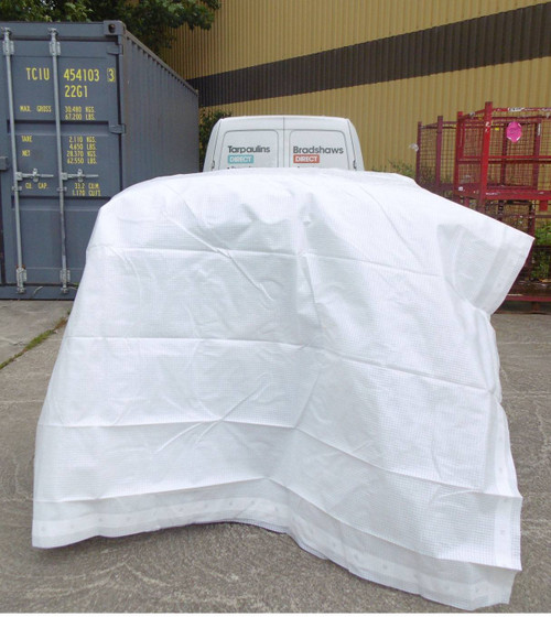 Flexi Tarp Expert - Flame Retardant 8m x 10m White