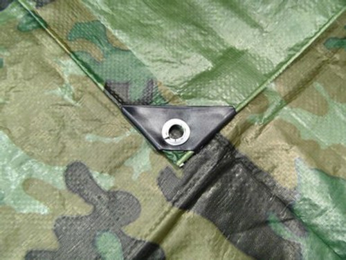 Camouflage Tarpaulin - 9.0m x 5.0m (29'6" x 16'5")