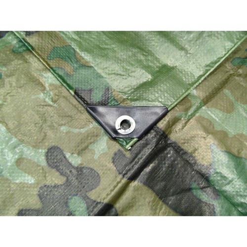 Camouflage Tarpaulin - 1.8m x 1.2m  (5'10" x 3'11")